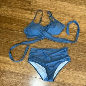 SUUKSESS Cornflower Blue Small Women’s Wrap Bikini